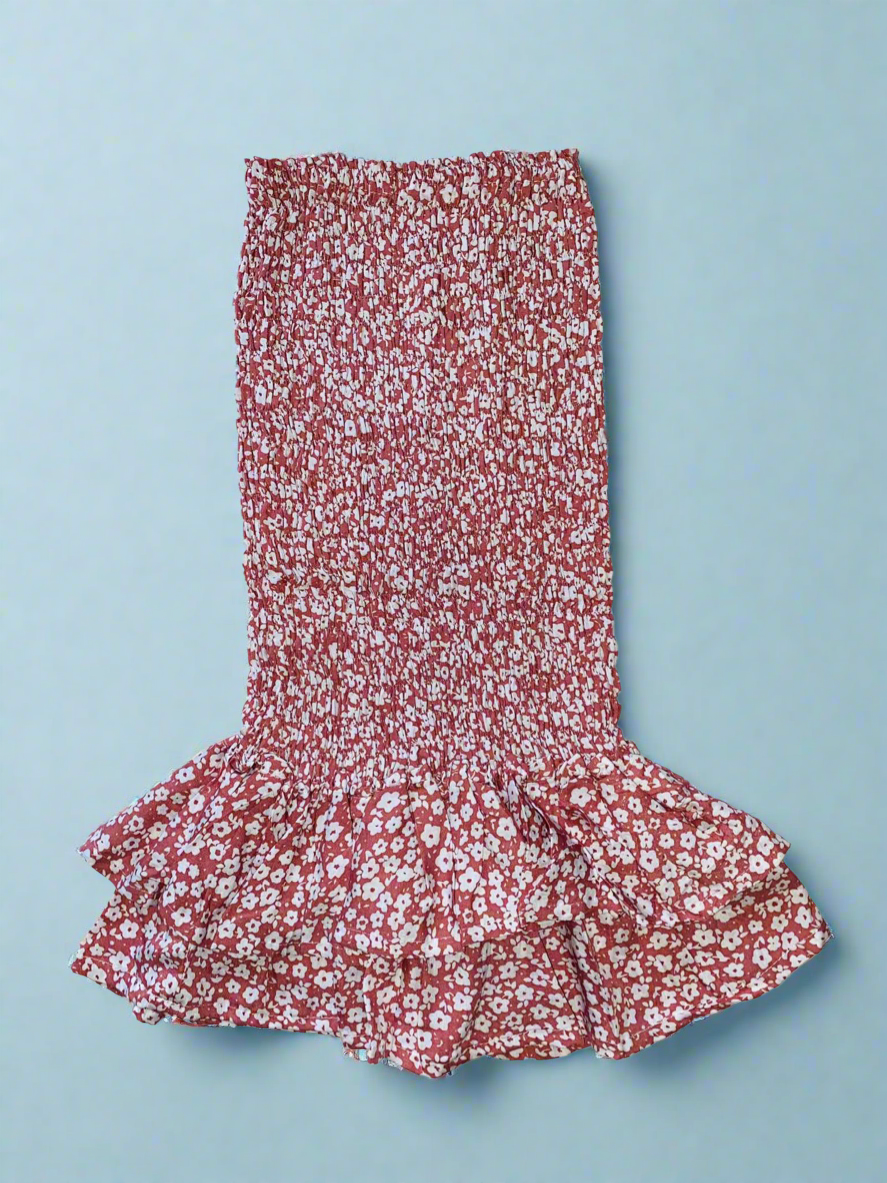 Pink Ruched Dress