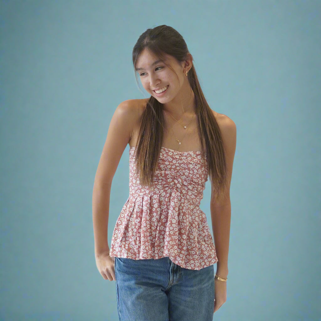 Baby Doll Top Pink
