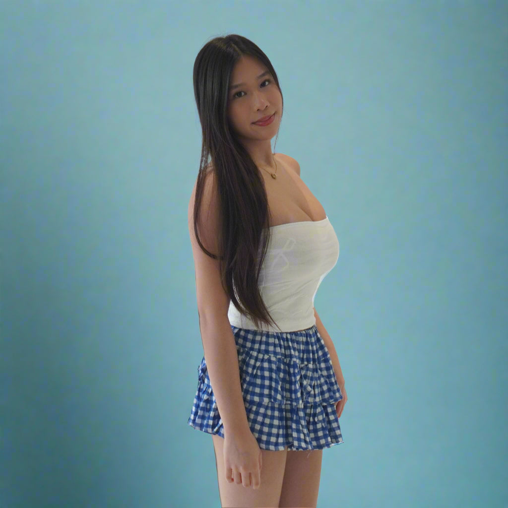 Mini Skirt Blue
