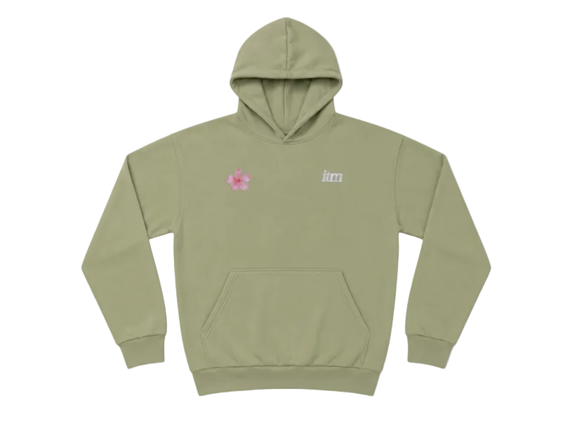 Green Bloom Hoodie
