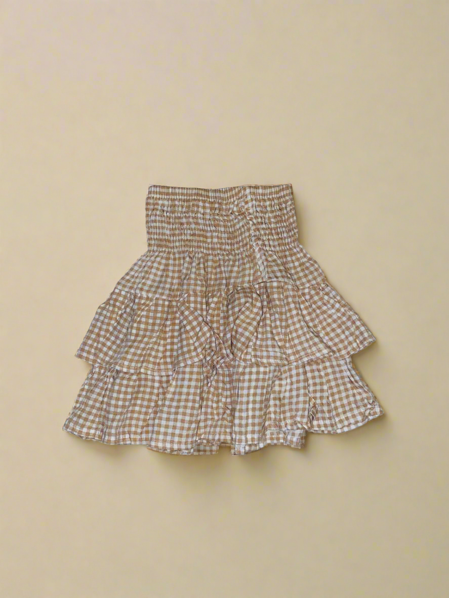 Mini Skirt Beige