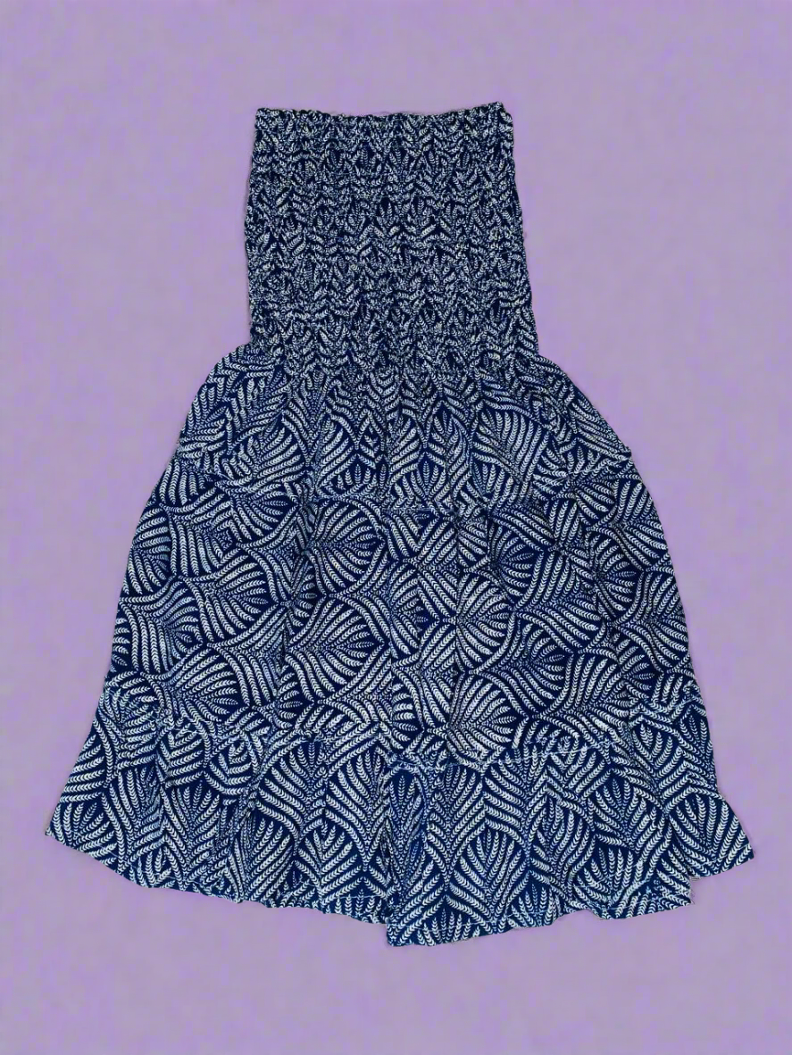 Regular Dress Navy Blue