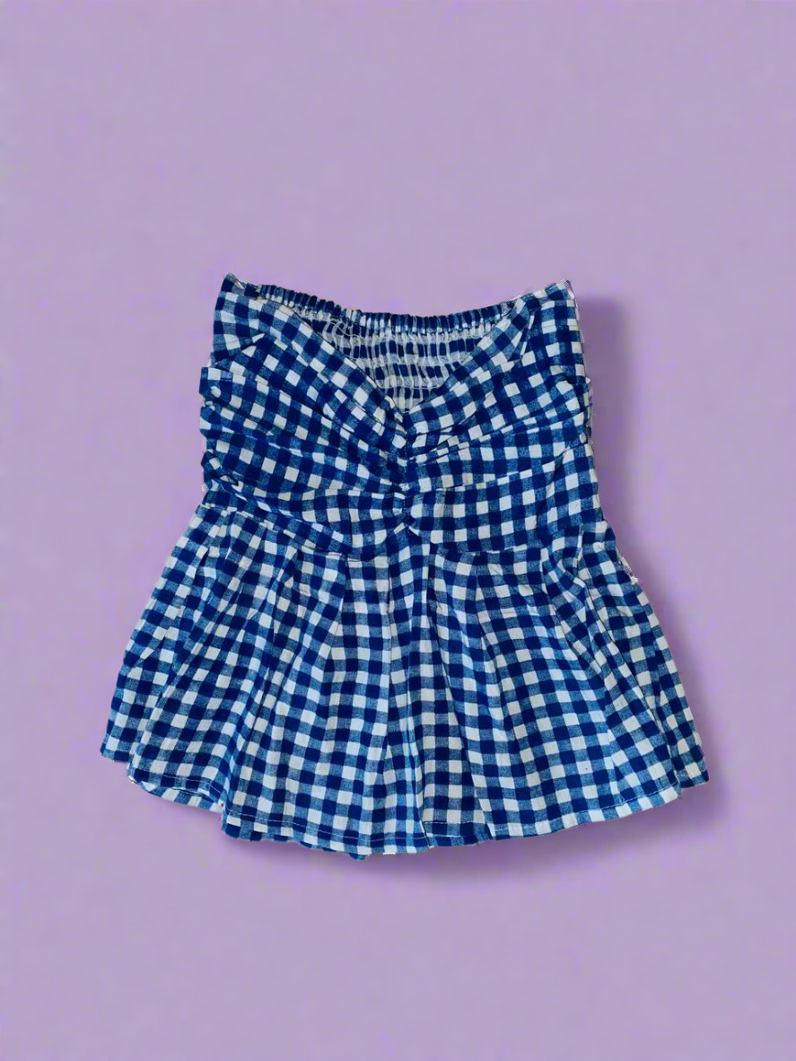 Baby Doll Top Blue