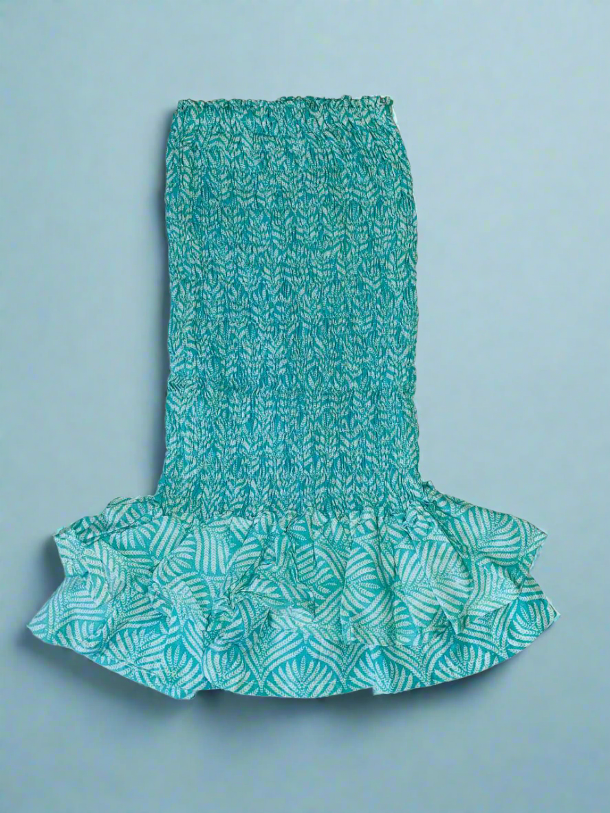Green Ruched Dress