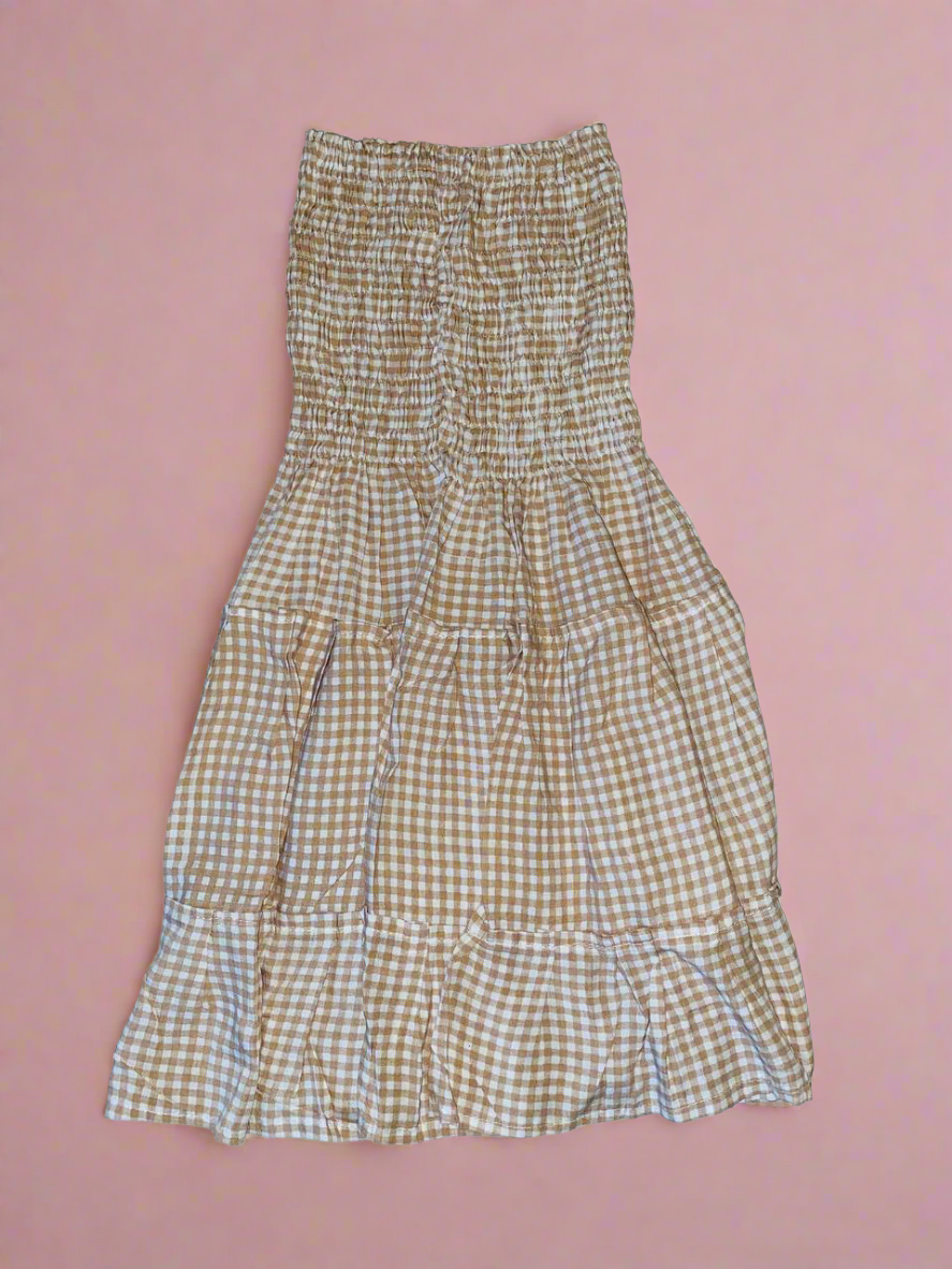 Regular Dress Beige