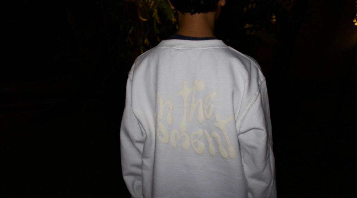 White crewneck