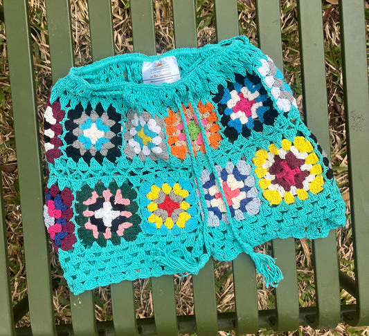 Crochet shorts