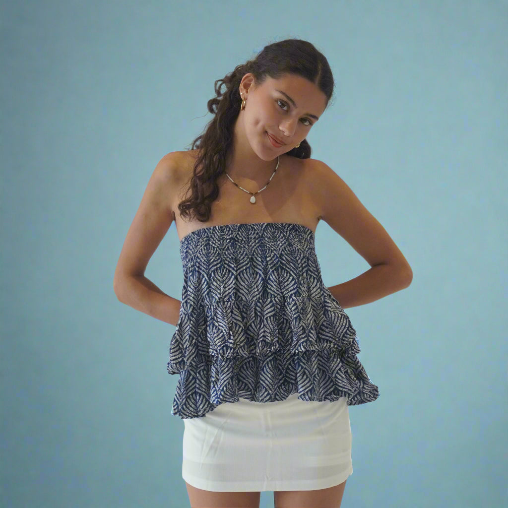 Mini Skirt Navy Blue