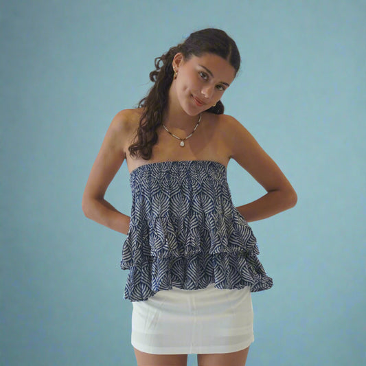 Mini Skirt Navy Blue