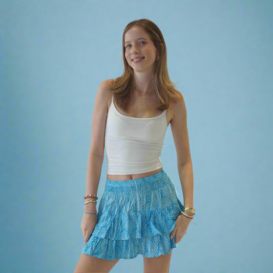 Mini Skirt Blue
