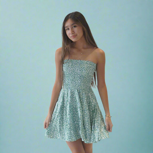 Regular Dress Green