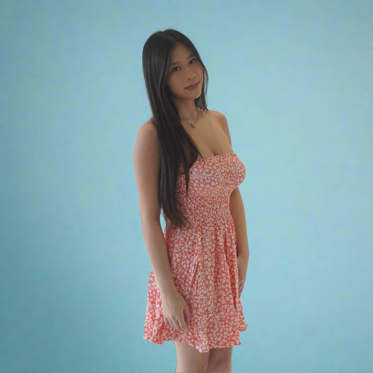 Regular Dress Orange