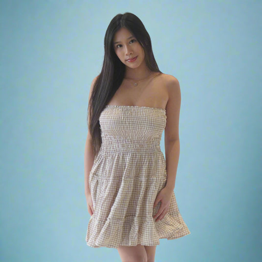 Regular Dress Beige