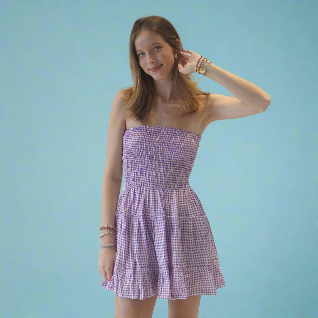 Regular Dress Violet