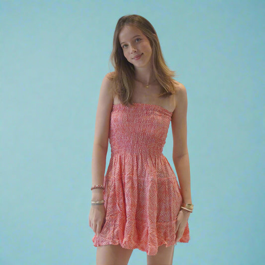 Regular Dress Orange