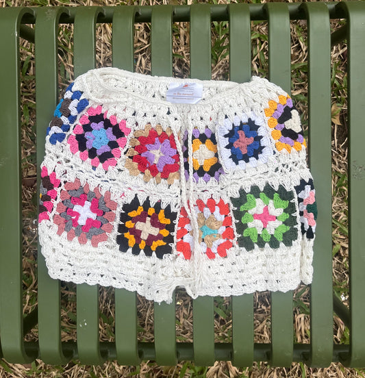 Crochet shorts