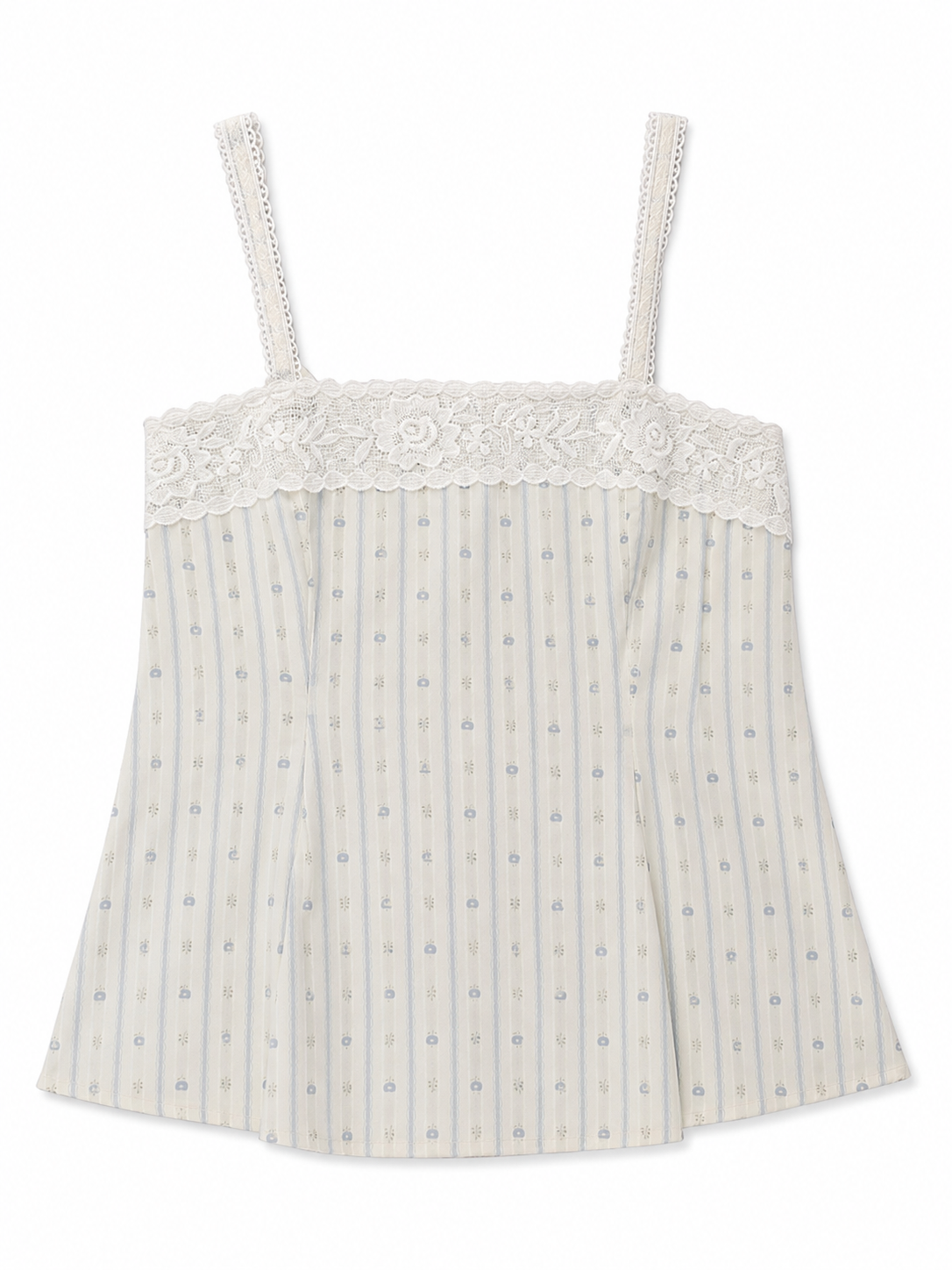 Elena Top blue front