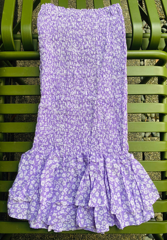 Violet Ruched Dress