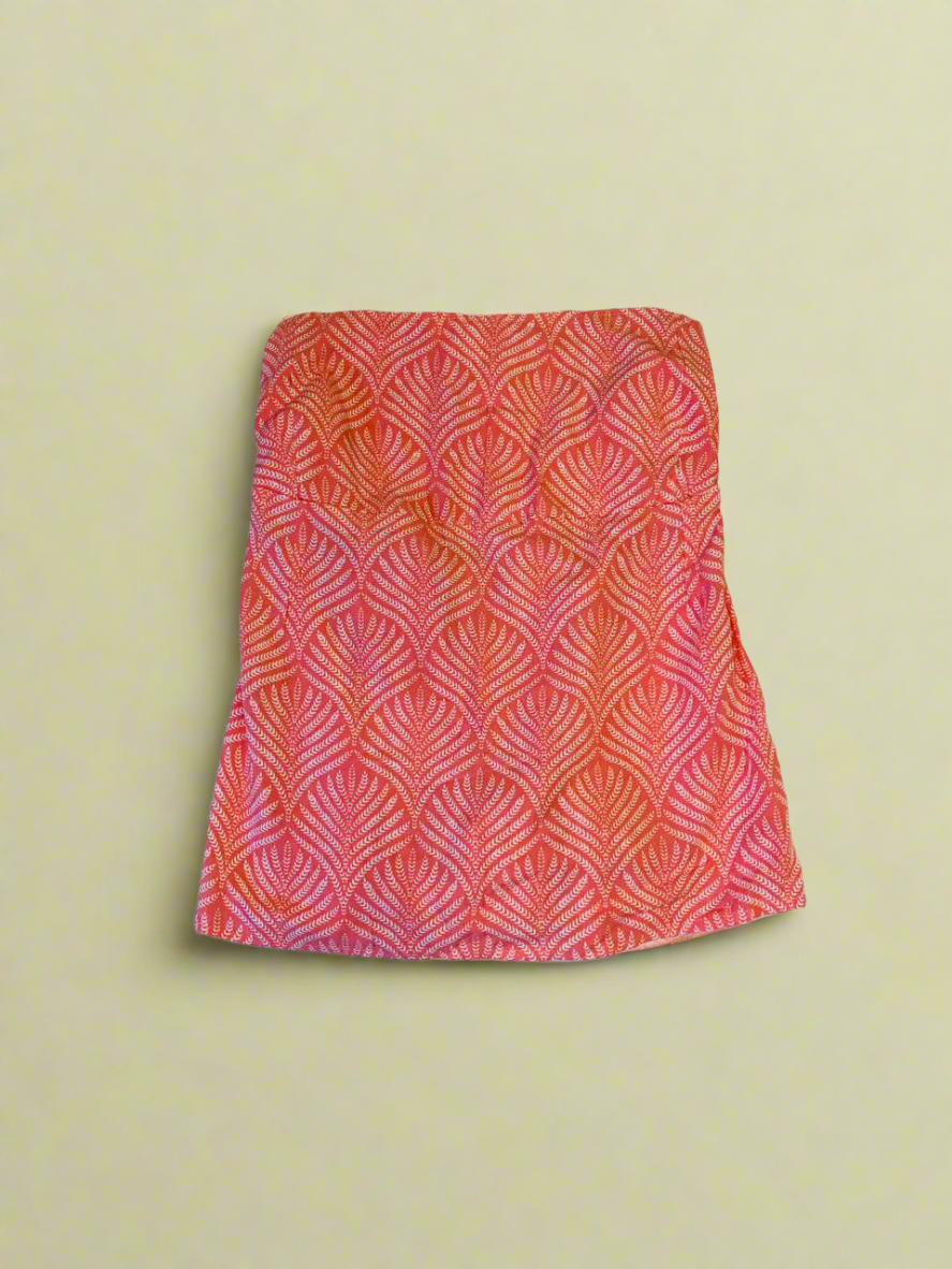 Tie Back Top Orange